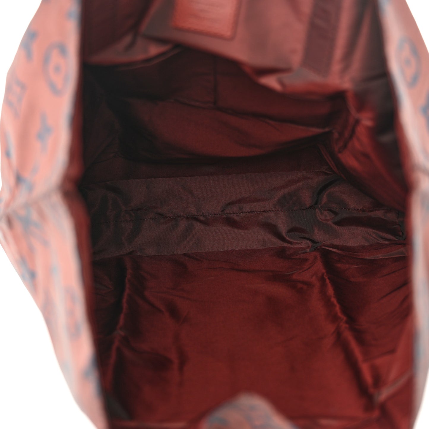Nylon Monogram Cabas Escapade Tote Red
