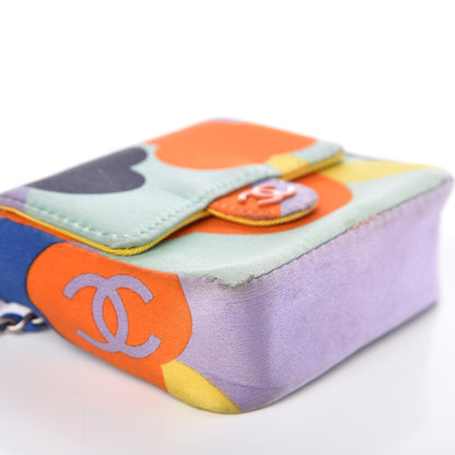 Chanel Satin Convertible Micro Flap Multicolor 15 of 16