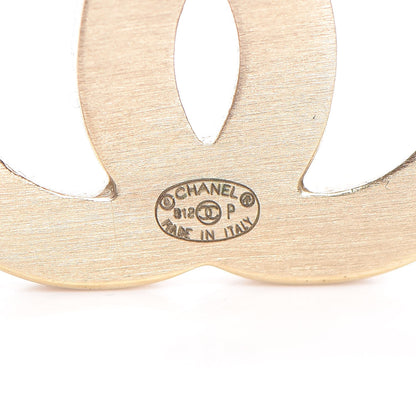 Chanel Lambskin CC Earrings Black 5 of 6