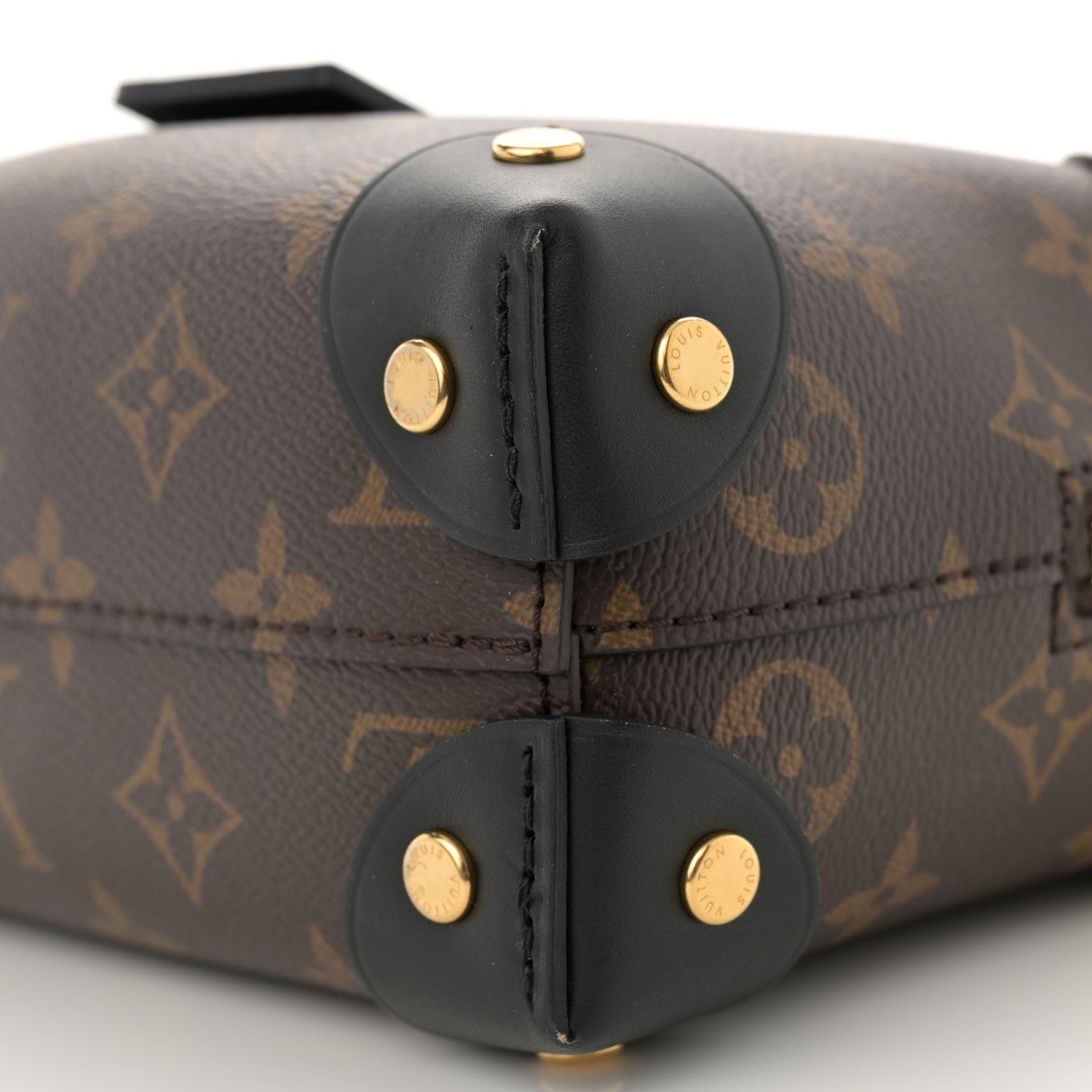 Louis Vuitton Monogram Petite Malle Souple Black 9 of 9