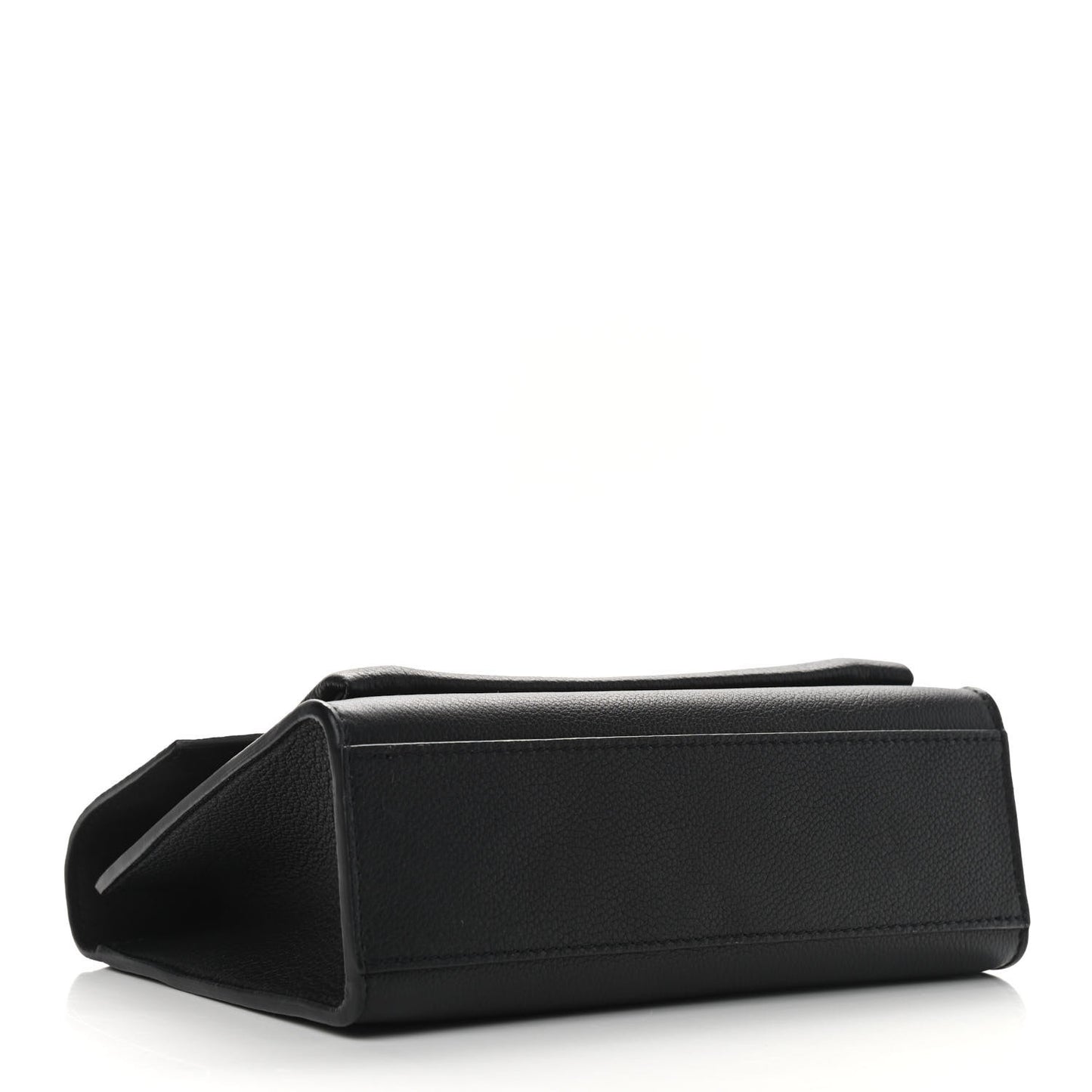 Soft Calfskin My Lockme Chain Bag BB Black