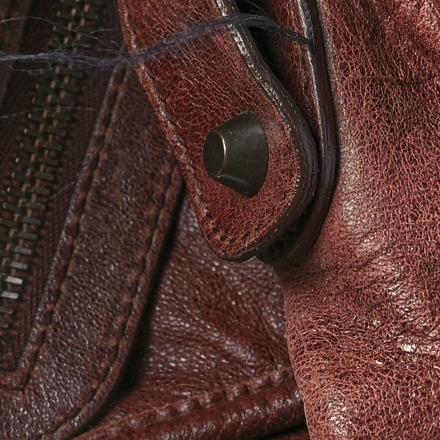 Balenciaga Agneau Classic Hardware City Castagna 8 of 8