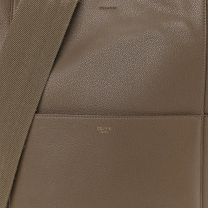 Celine Soft Grained Calfskin Sangle Bucket Bag Taupe 8 of 12