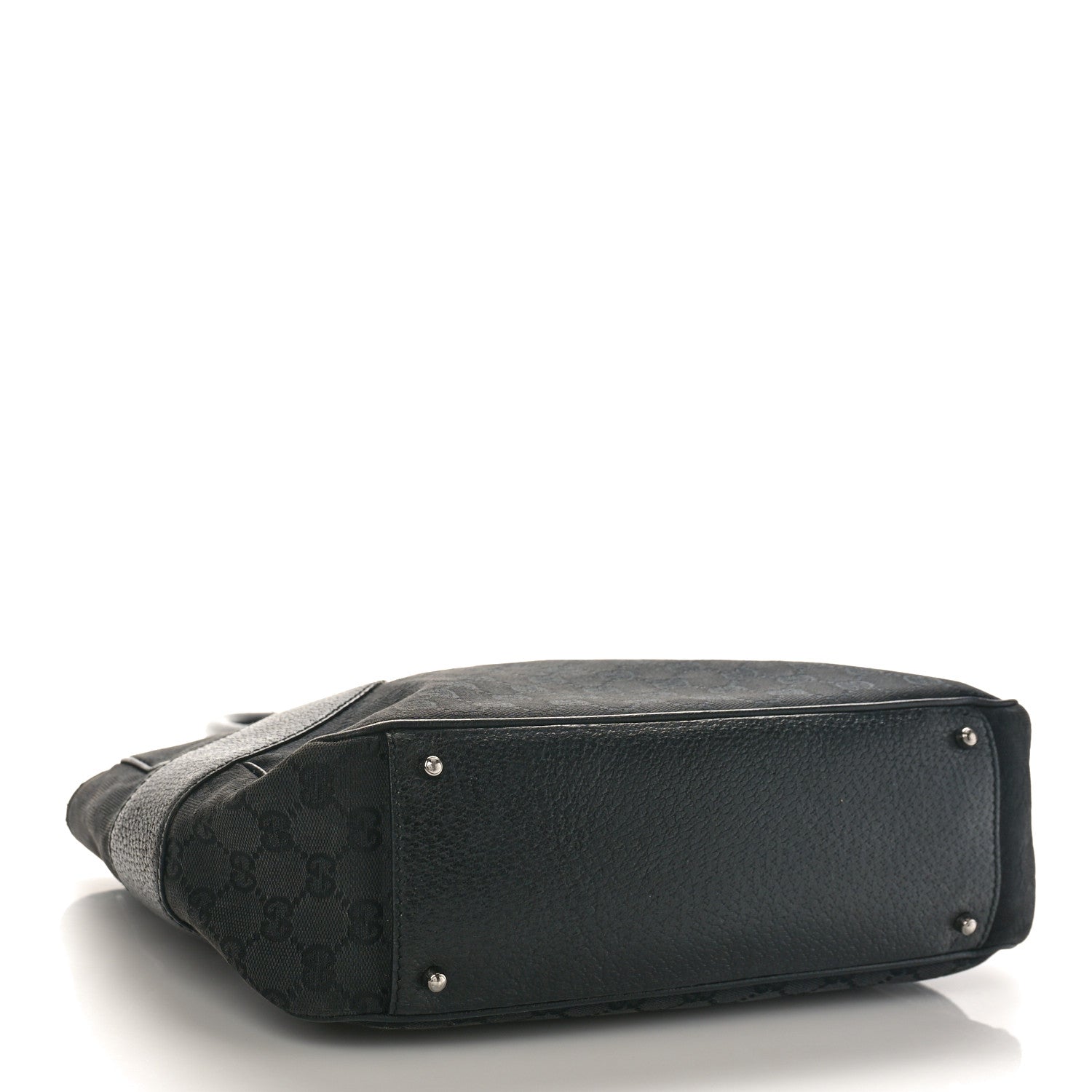 Gucci Monogram Shoulder Bag Black 4 of 11