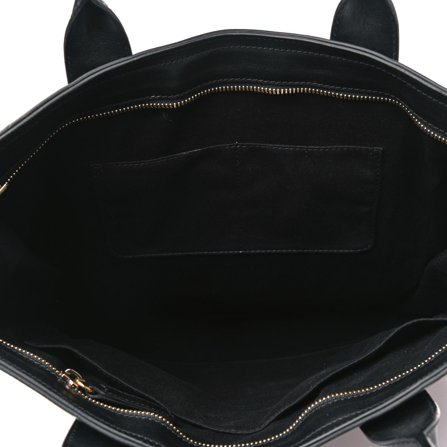 Chloe Calfskin Pocket Shopper Tote Holly Berry 4 of 13