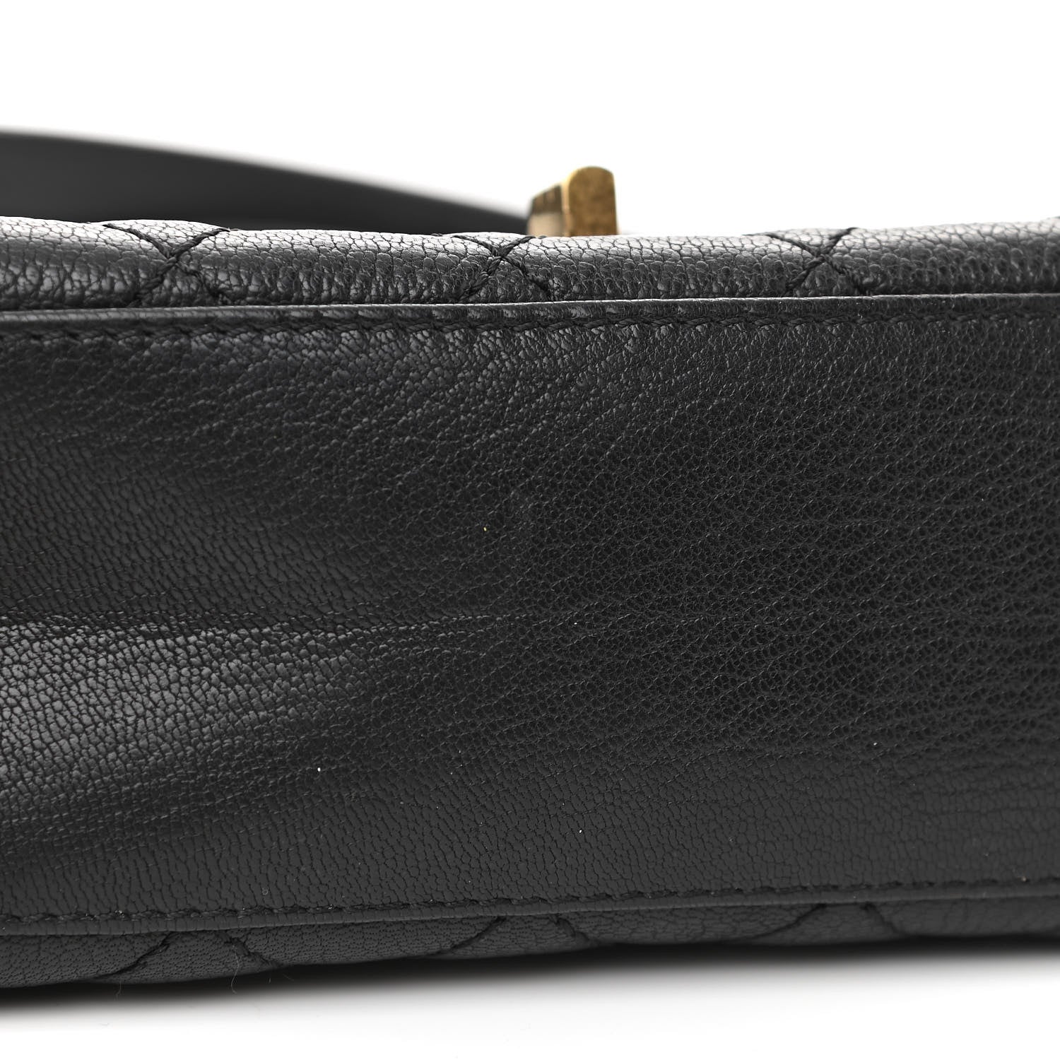 Chanel Goatskin Quilted Rita Flap Black 13 of 13