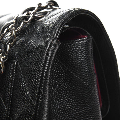 Chanel Caviar Quilted Maxi Double Flap Black 12 of 14