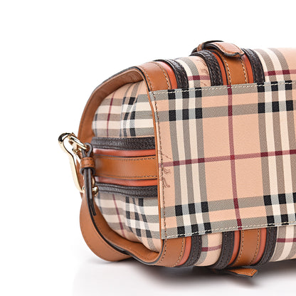 Burberry Haymarket Check Medium Alchester Bowling Bag Autumn 9 of 12