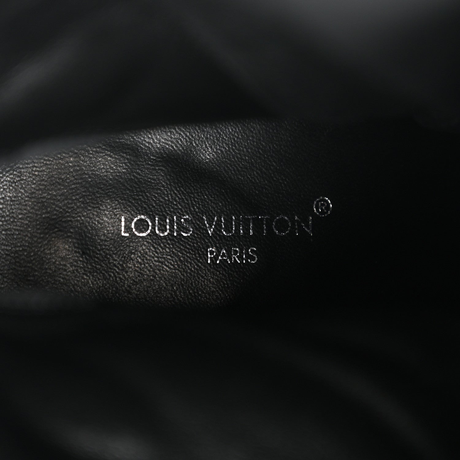 Louis Vuitton Calfskin Monogram Patti Wedge Half Boots 37 Black 14 of 18