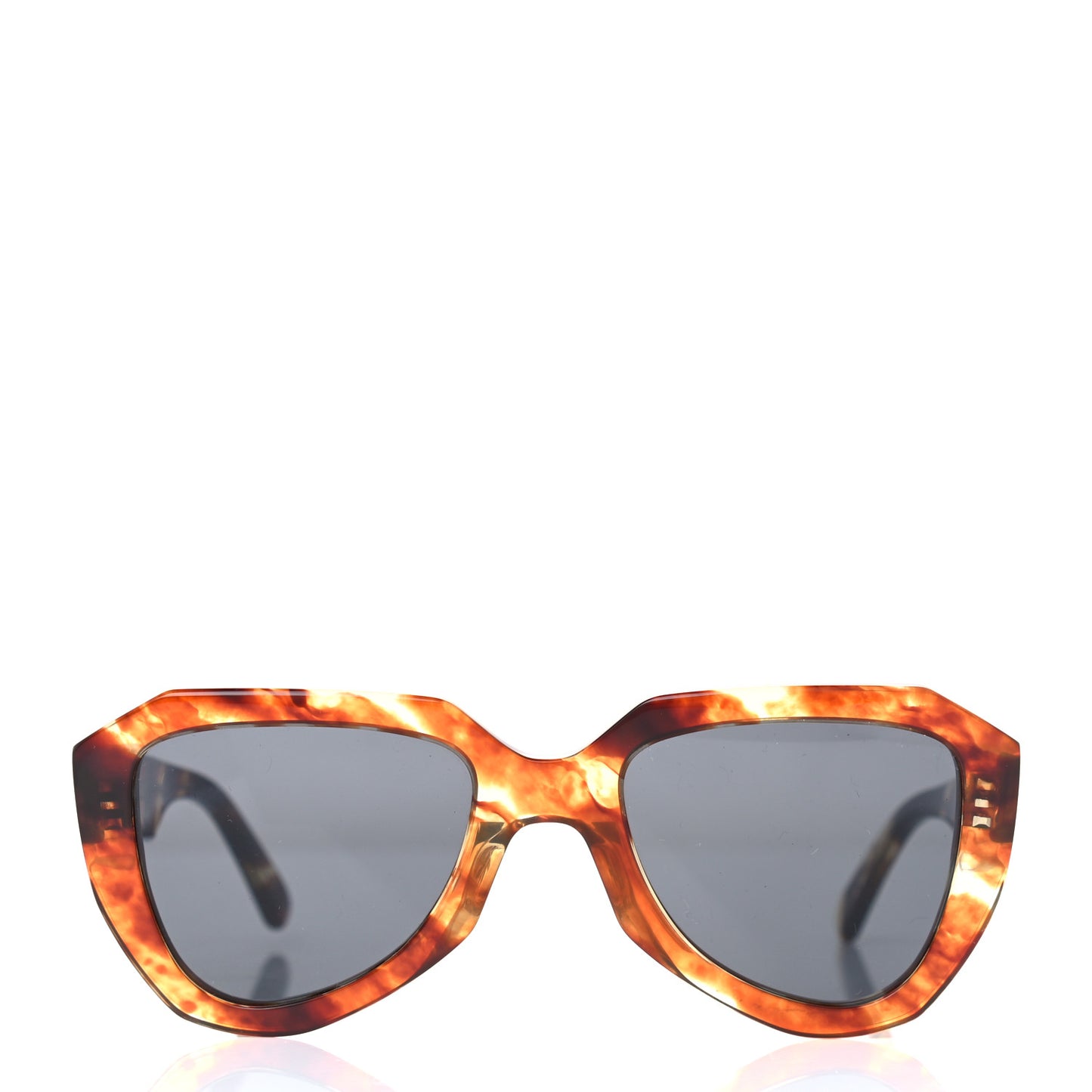 Acetate Cat Eye Sunglasses CL 40046U Havana