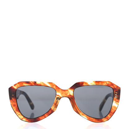 Celine Acetate Cat Eye Sunglasses CL 40046U Havana 2 of 4