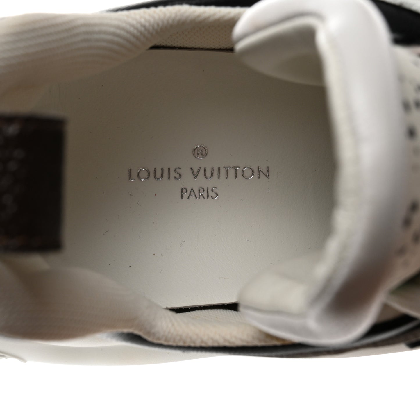 Flower Printed Calfskin Monogram LV Archlight Sneakers 35.5 Black Rose