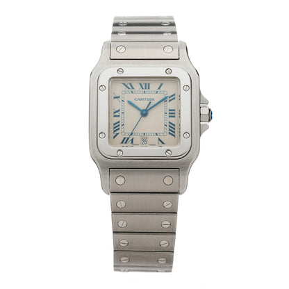 Cartier Stainless Steel 29mm Santos De Cartier Galbee Quartz Watch 1 of 4