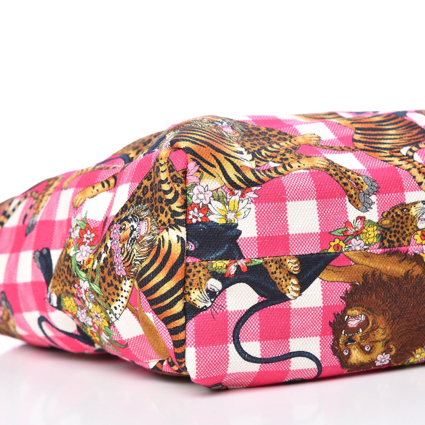 Canvas Kids Tiger Print Tote Multicolor