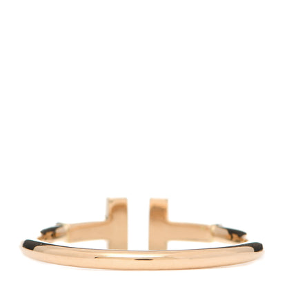 Tiffany 18K Yellow Gold T Wire Ring 61 9.25 3 of 5