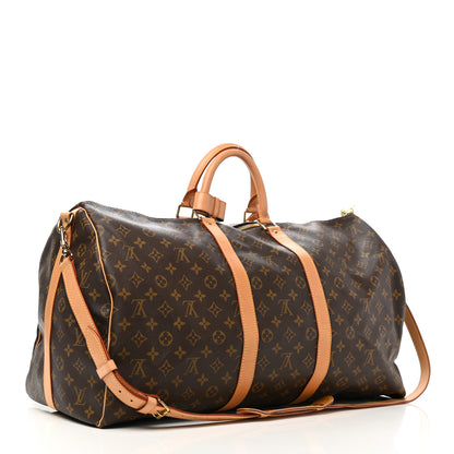 Louis Vuitton Monogram Keepall Bandouliere 55 3 of 10