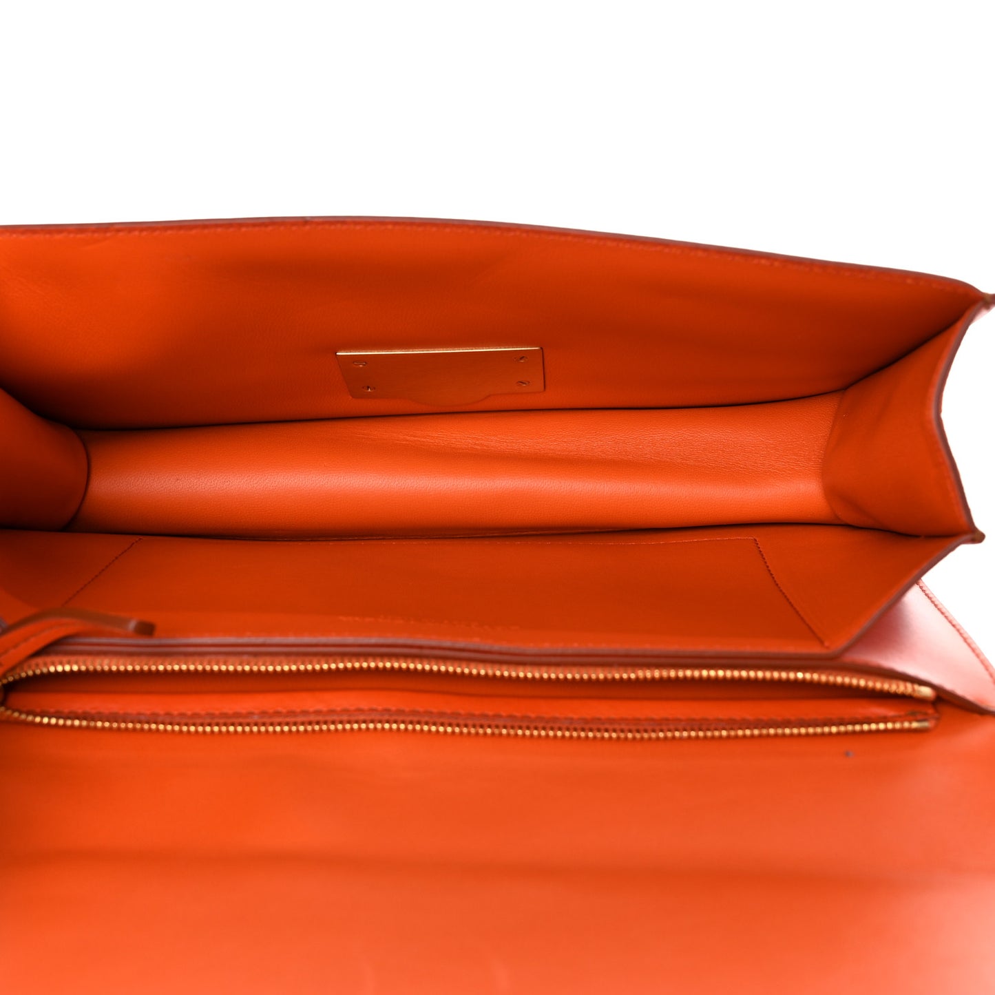 Spazzolato Calfskin Classic BV Classic Bag Orange