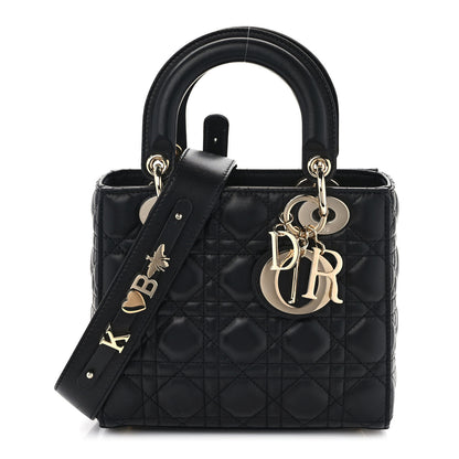 Christian Dior Lambskin Cannage Small My ABC Lady Dior Black 1 of 10
