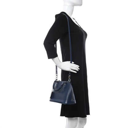 Louis Vuitton Epi Alma BB Indigo 2 of 8