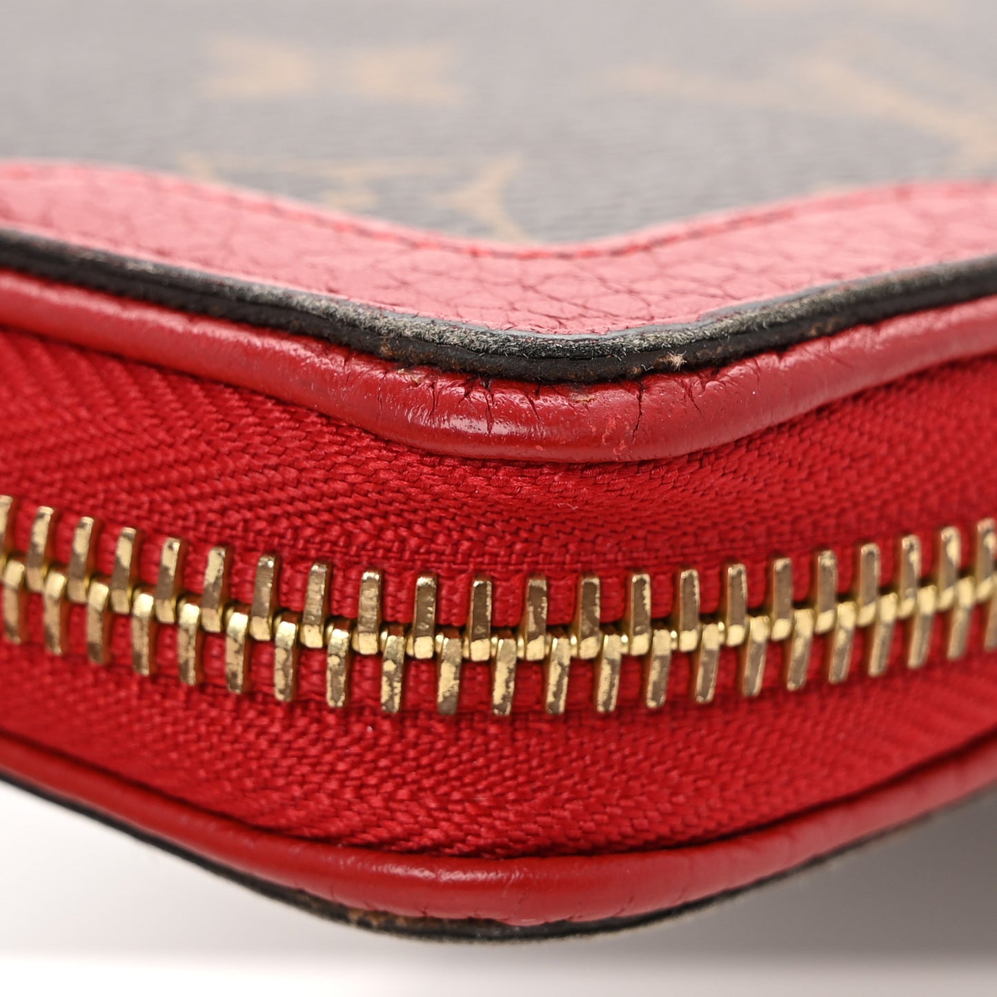 Monogram Retiro Zippy Wallet Cherry