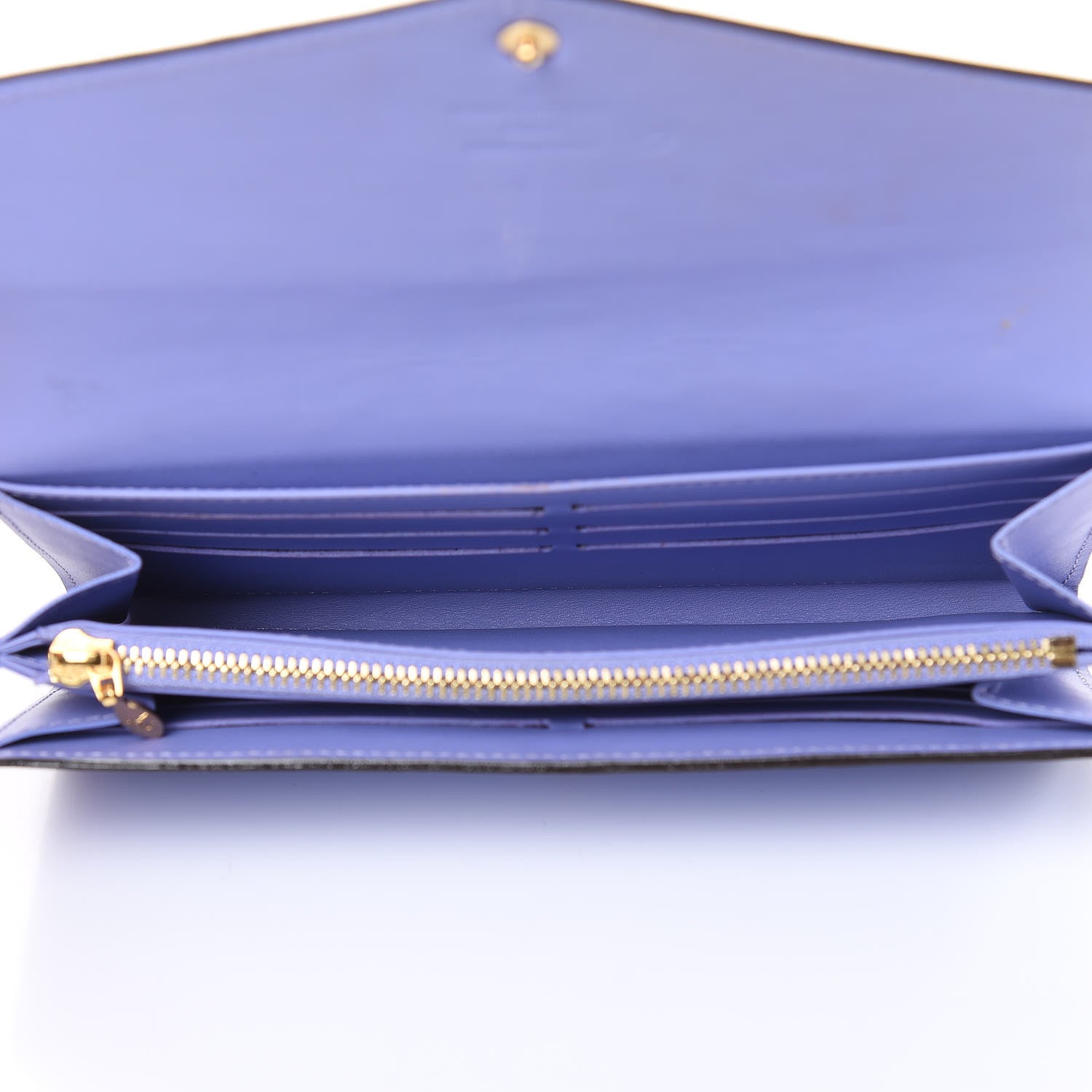 Louis Vuitton Vernis Sarah Wallet NM Lilac 5 of 15