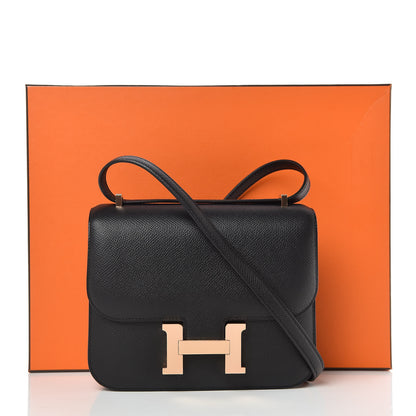 Hermes Epsom Constance 18 Black 19 of 19