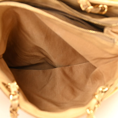 Chanel Caviar Quilted Flap Shoulder Bag Beige 6 of 11