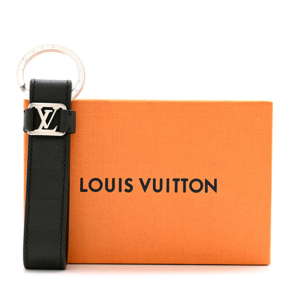 Louis Vuitton Damier Infini LV Dragonne Key Holder Onyx 6 of 6
