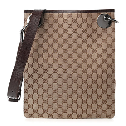 Gucci Monogram Eclipse Messenger Dark Brown 1 of 10