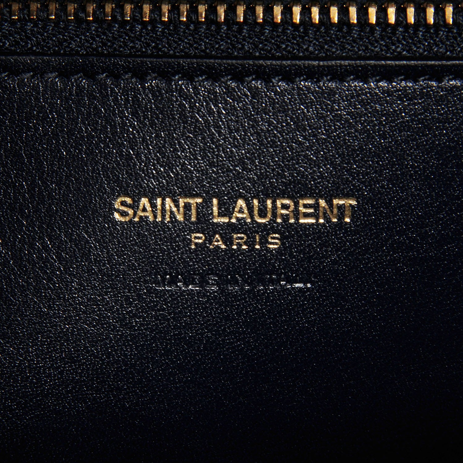 Saint Laurent Smooth Calfskin Medium Monogram Cabas Black 7 of 11