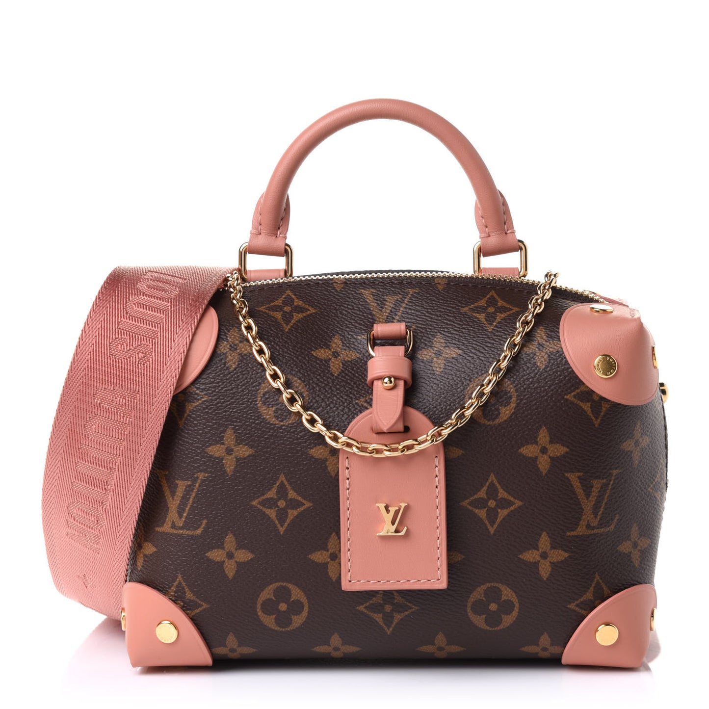 Monogram Petite Malle Souple Peach
