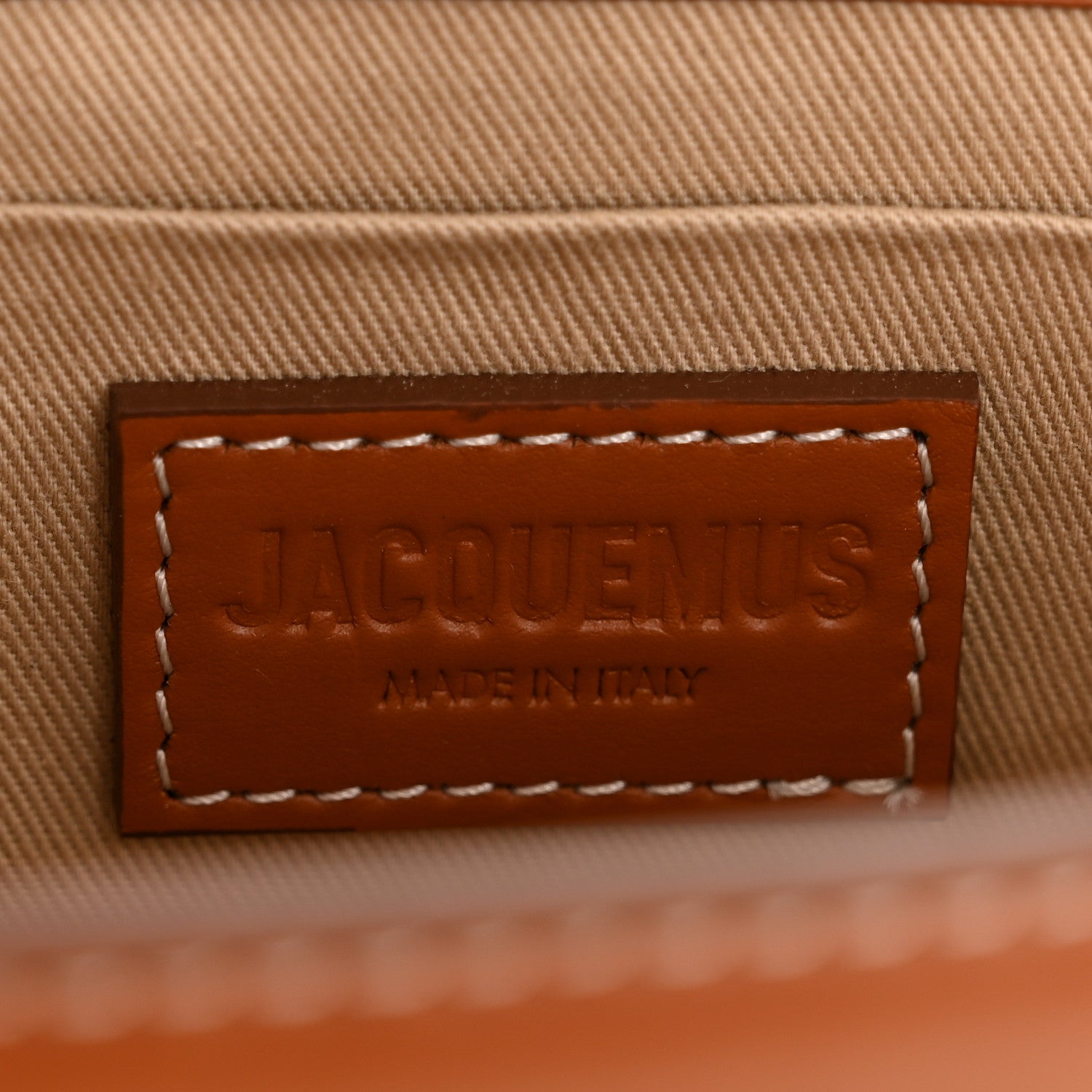 Jacquemus Smooth Calfskin Le Chiquito Long Light Brown 6 of 11