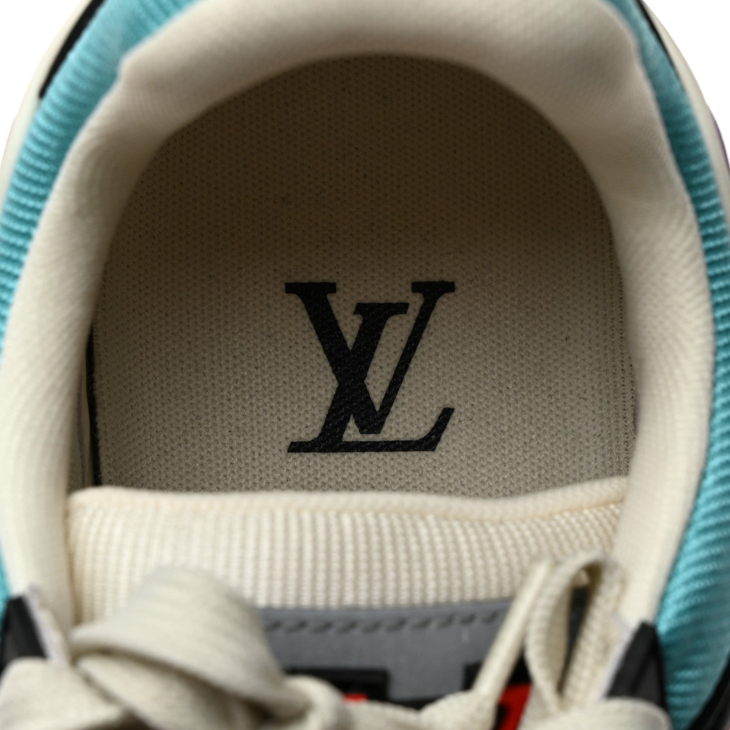 Louis Vuitton Calfskin Mens LV Trainer Sneaker 37 6 of 9