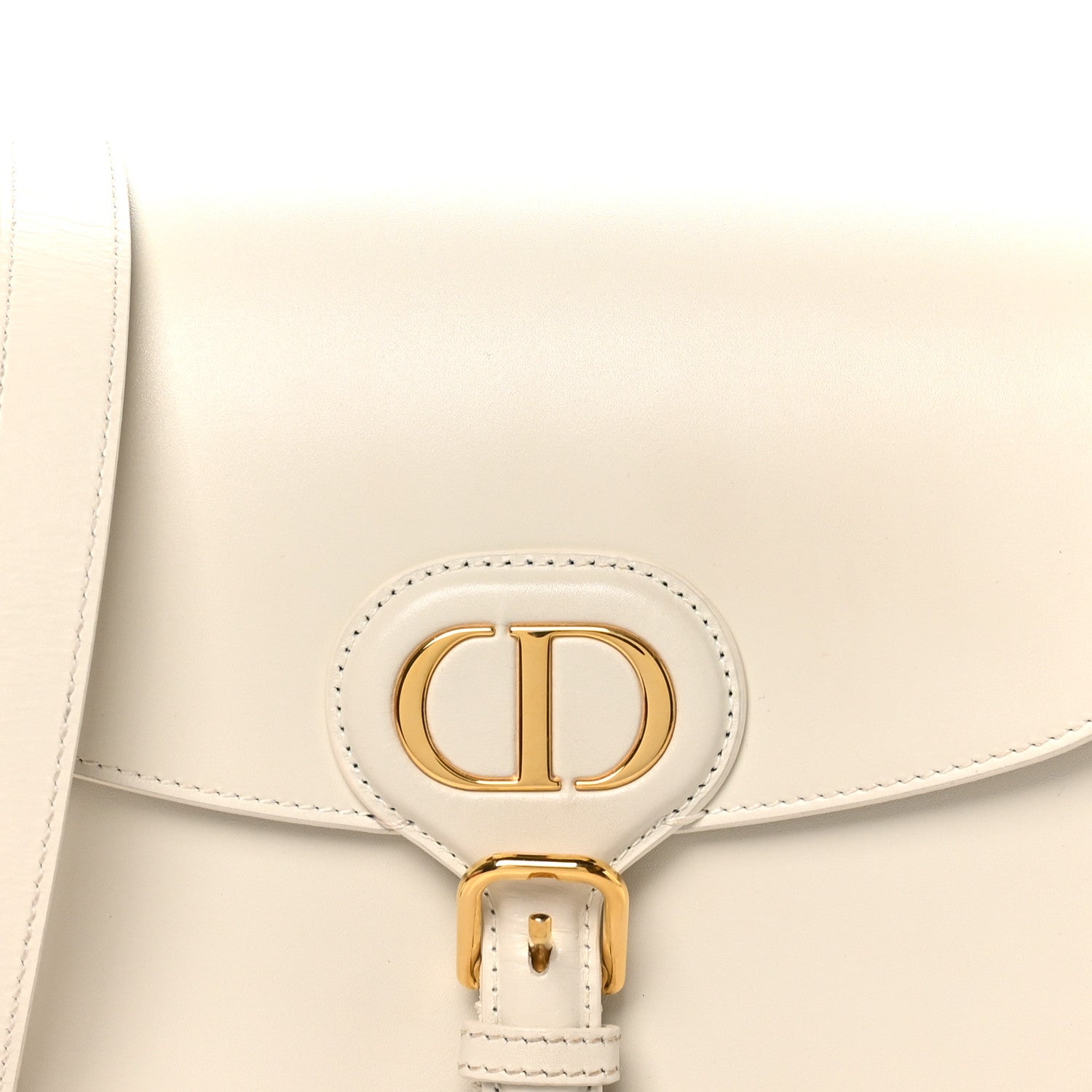 Christian Dior Box Calfskin Medium Bobby Flap Latte 7 of 10
