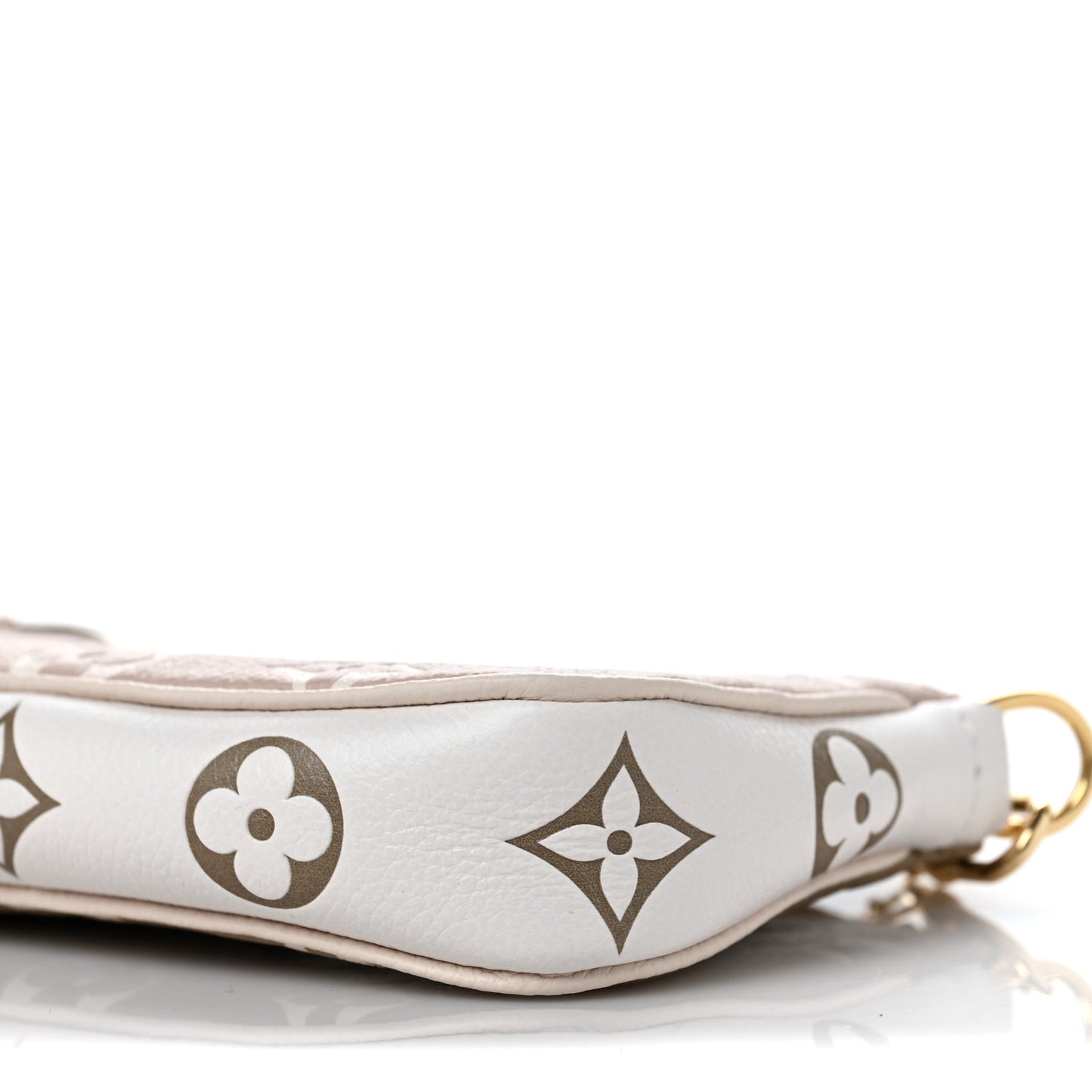 Empreinte Spring in the City Mini Pochette Accessories Kaki Beige Cream