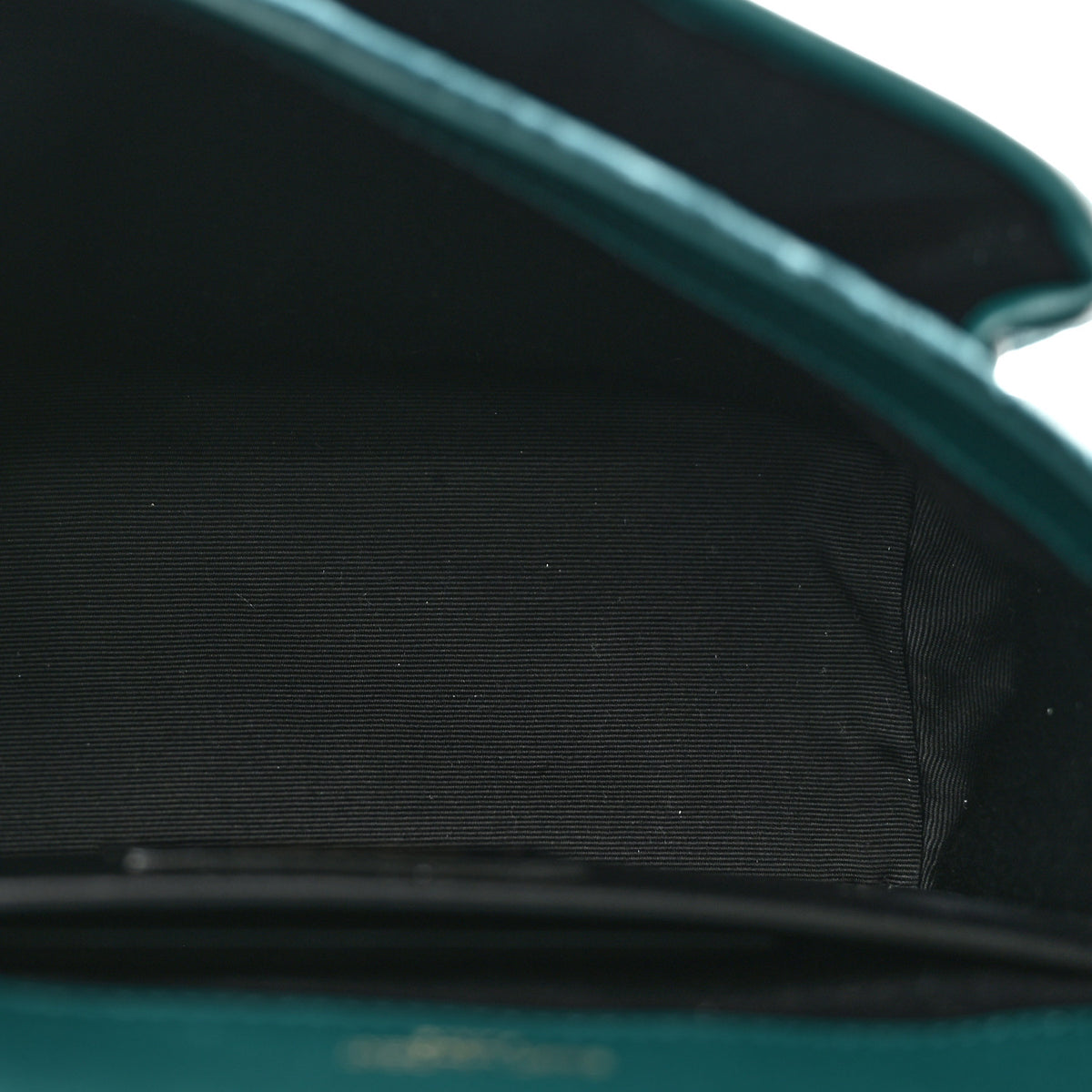 Saint Laurent Velvet Monogram Matelasse Baby Niki Chain Satchel Dark Green 5 of 12