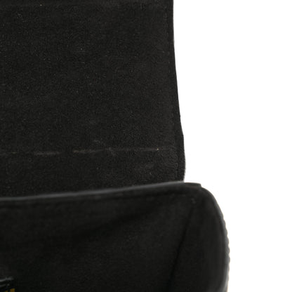 Louis Vuitton Epi Chain Flower Twist Shoulder Bag MM Black 12 of 13