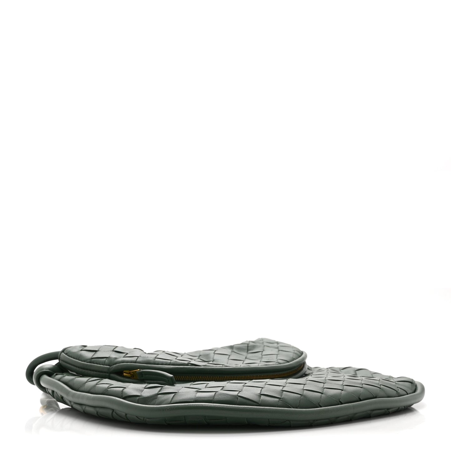 Nappa Intrecciato Medium Gemelli Aloe