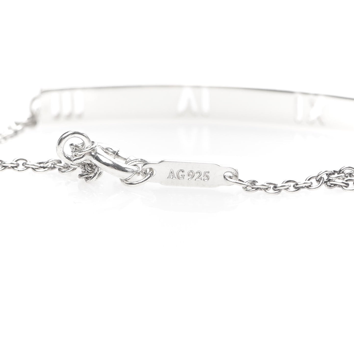 Sterling Silver Atlas Bar Pierced Bracelet