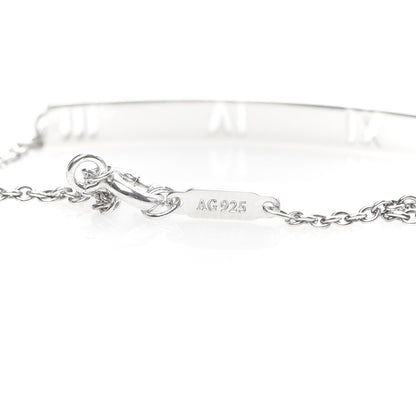 Tiffany Sterling Silver Atlas Bar Pierced Bracelet 5 of 5