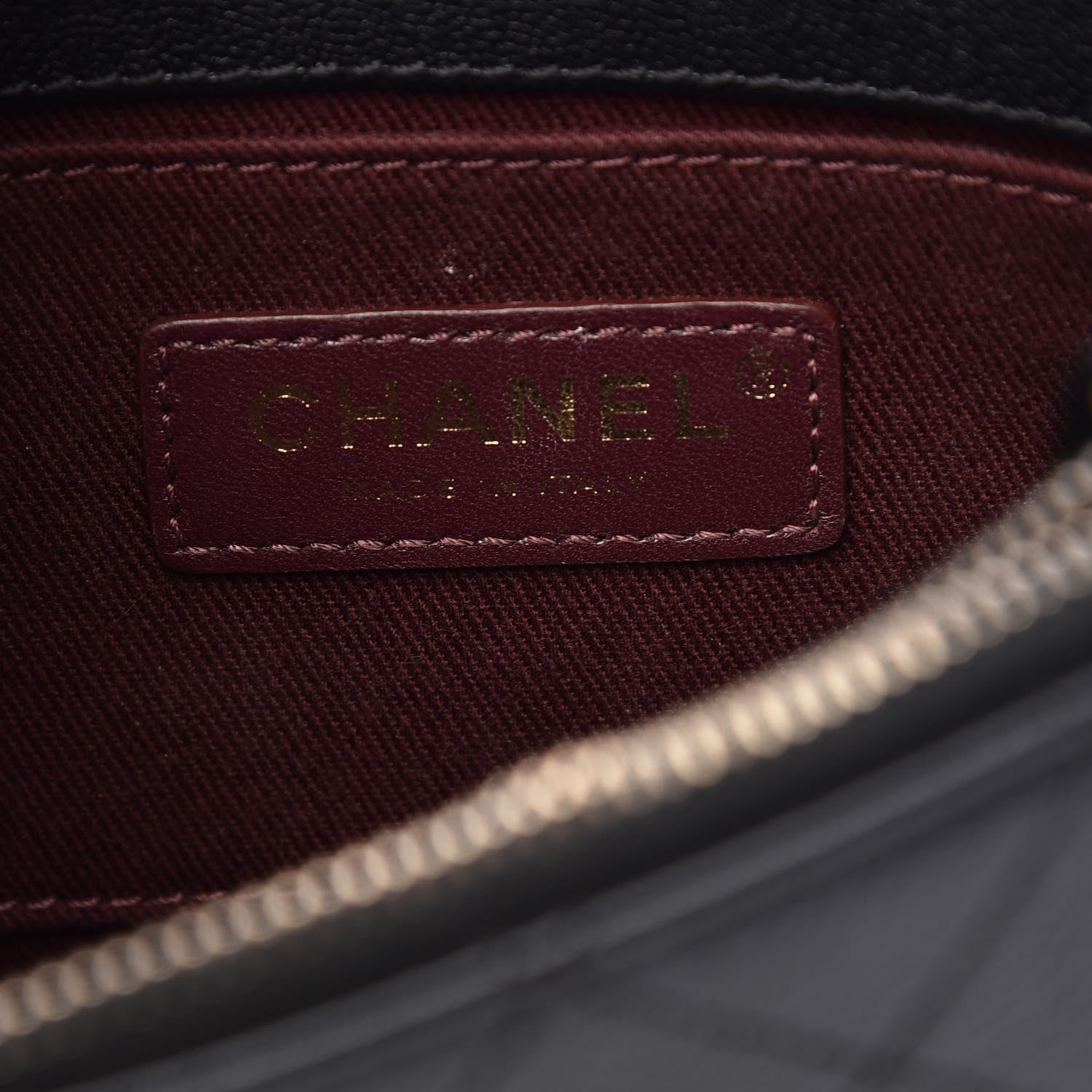 Chanel Shiny Calfskin Goatskin Quilted Small Coco Curve Messenger Flap Black 6 of 9