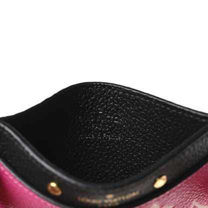 Louis Vuitton Empreinte Spring In The City Card Holder Black White Pink 6 of 7
