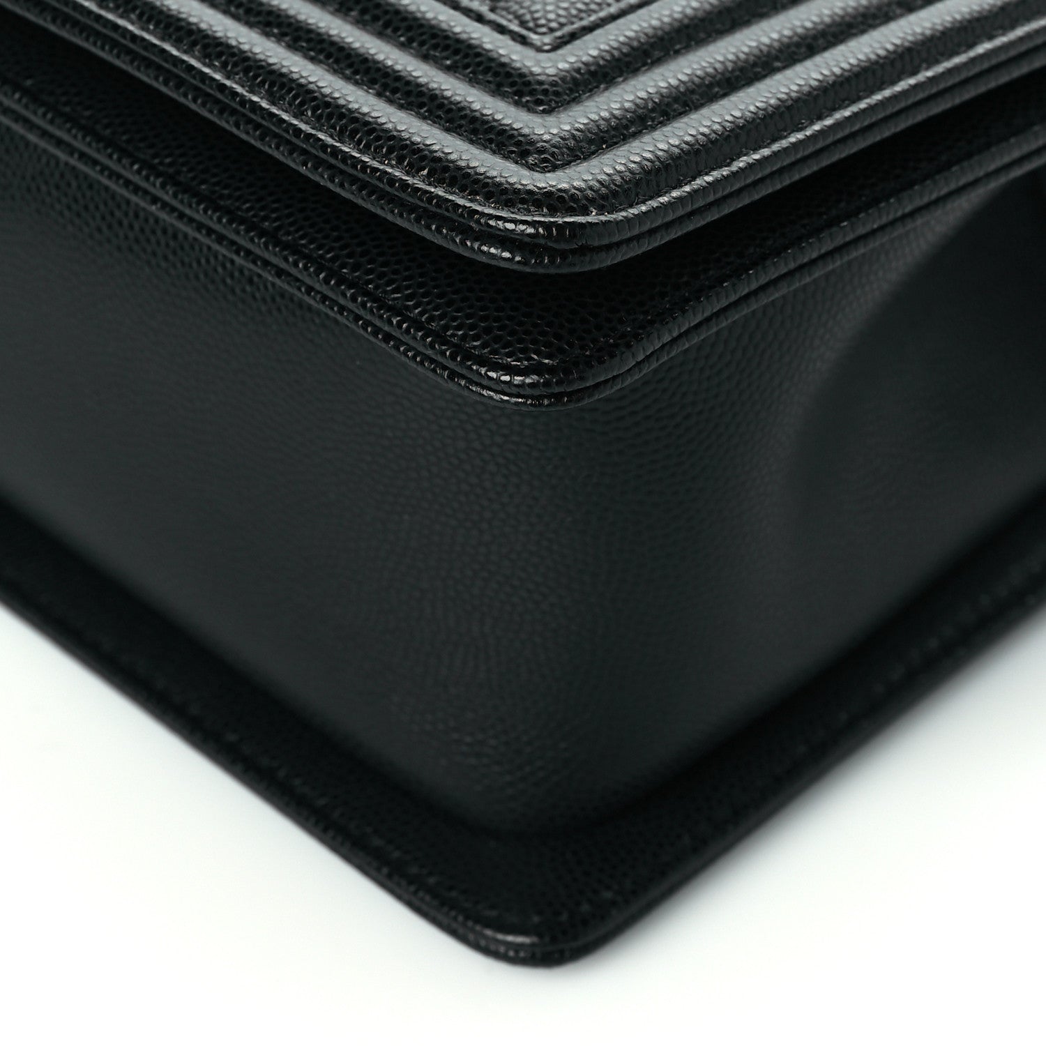 Chanel Caviar Quilted Medium Boy Flap Black 6 of 11