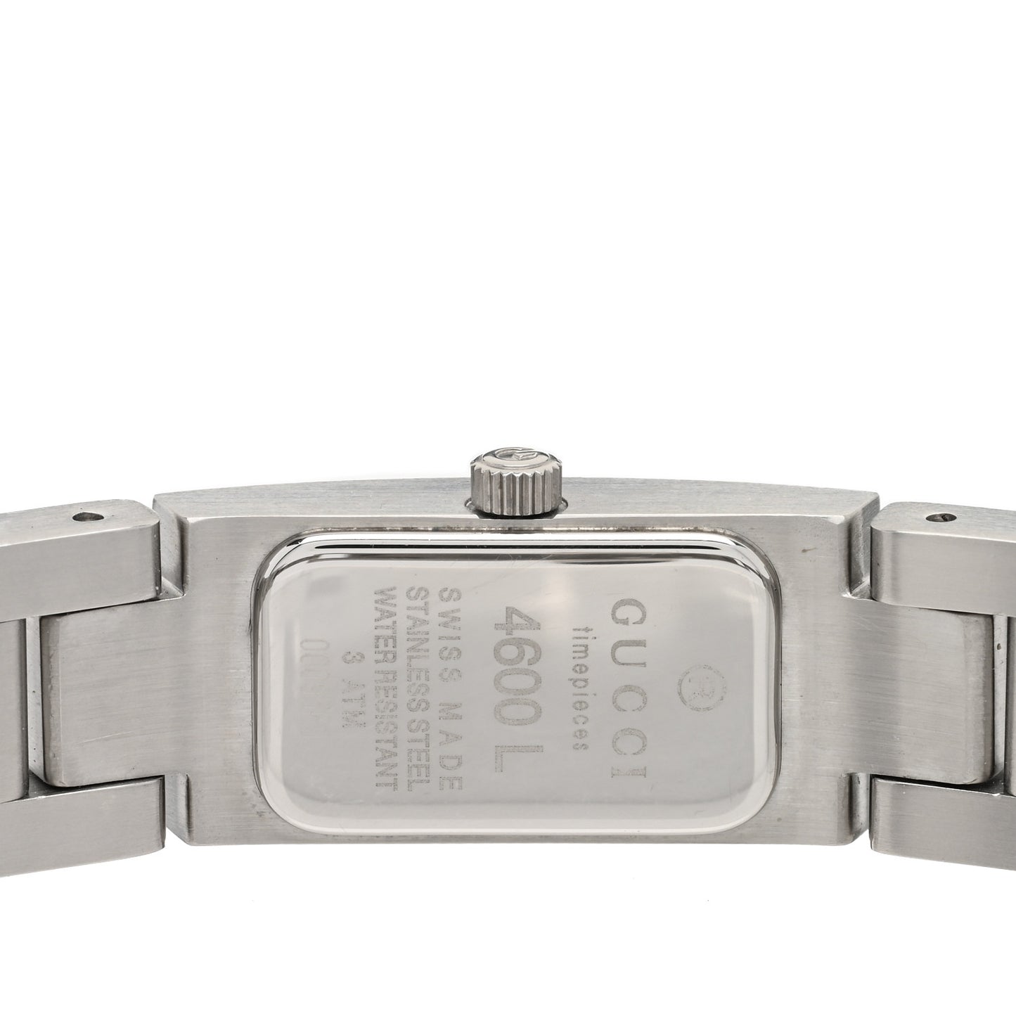 Stainless Steel 13mm 4600L Quartz Watch Black