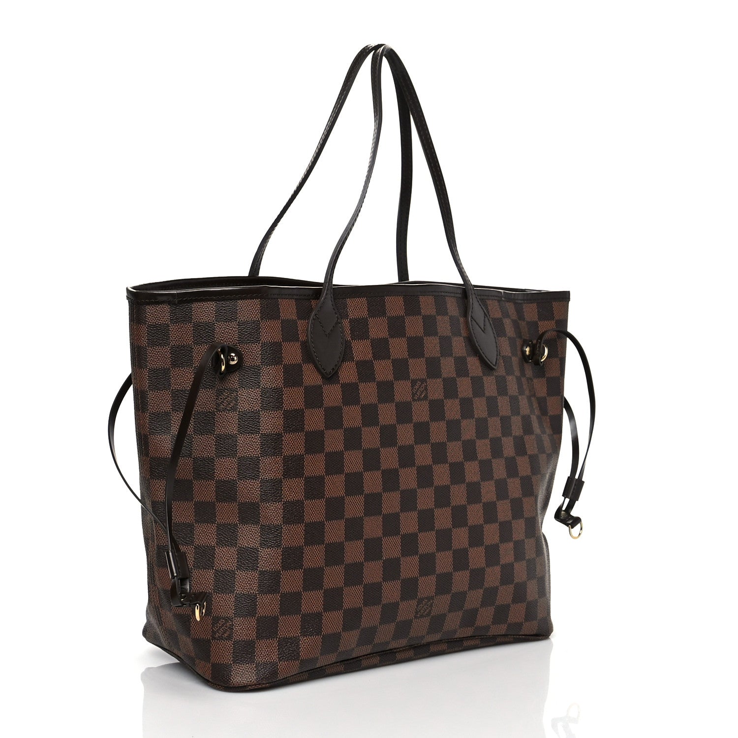Louis Vuitton Damier Ebene Neverfull MM 3 of 10