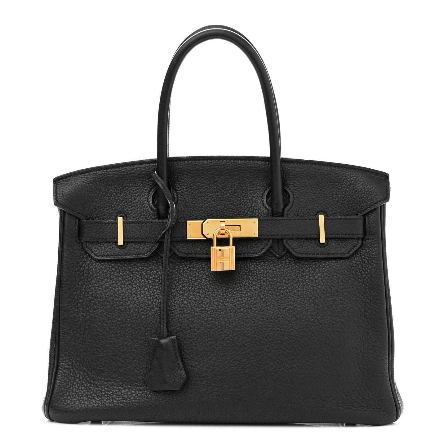 Taurillon Clemence Birkin 30 Black