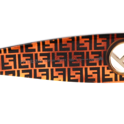 Fendi Acetate F is Fendi FF 51mm Cat Eye Sunglasses 0327/S Tortoise Orange 6 of 7