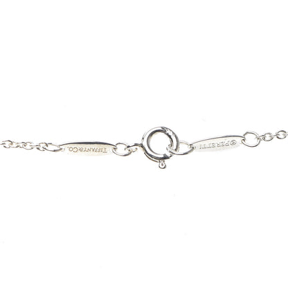 Tiffany Sterling Silver Elsa Peretti Infinity Cross Pendant Necklace 4 of 5