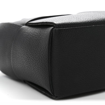 Bottega Veneta Grained Calfskin Intrecciato Mini Arco Tote Black 10 of 14