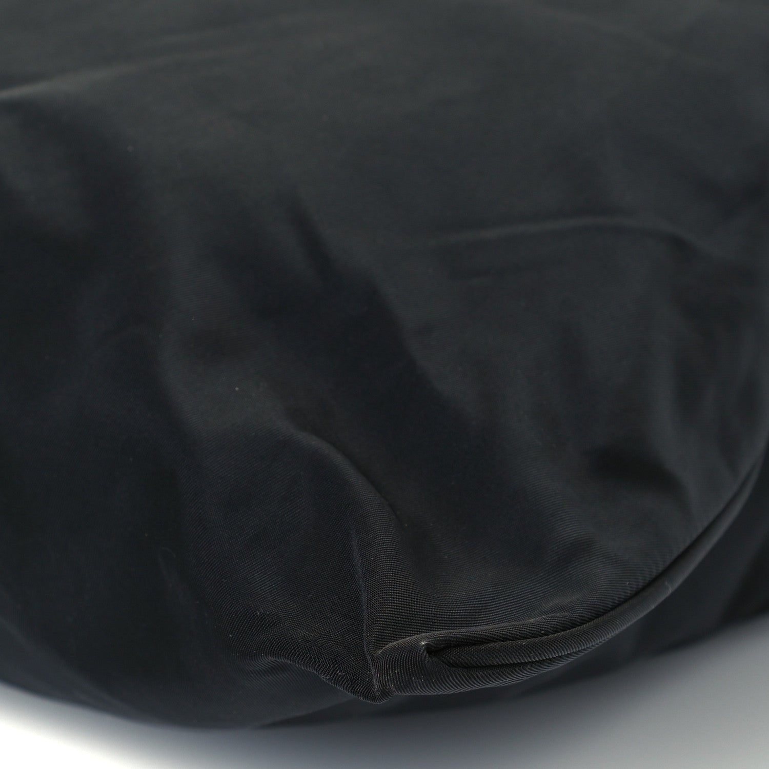 Prada Tessuto Nylon Calfskin Shopping Tote Black 9 of 10
